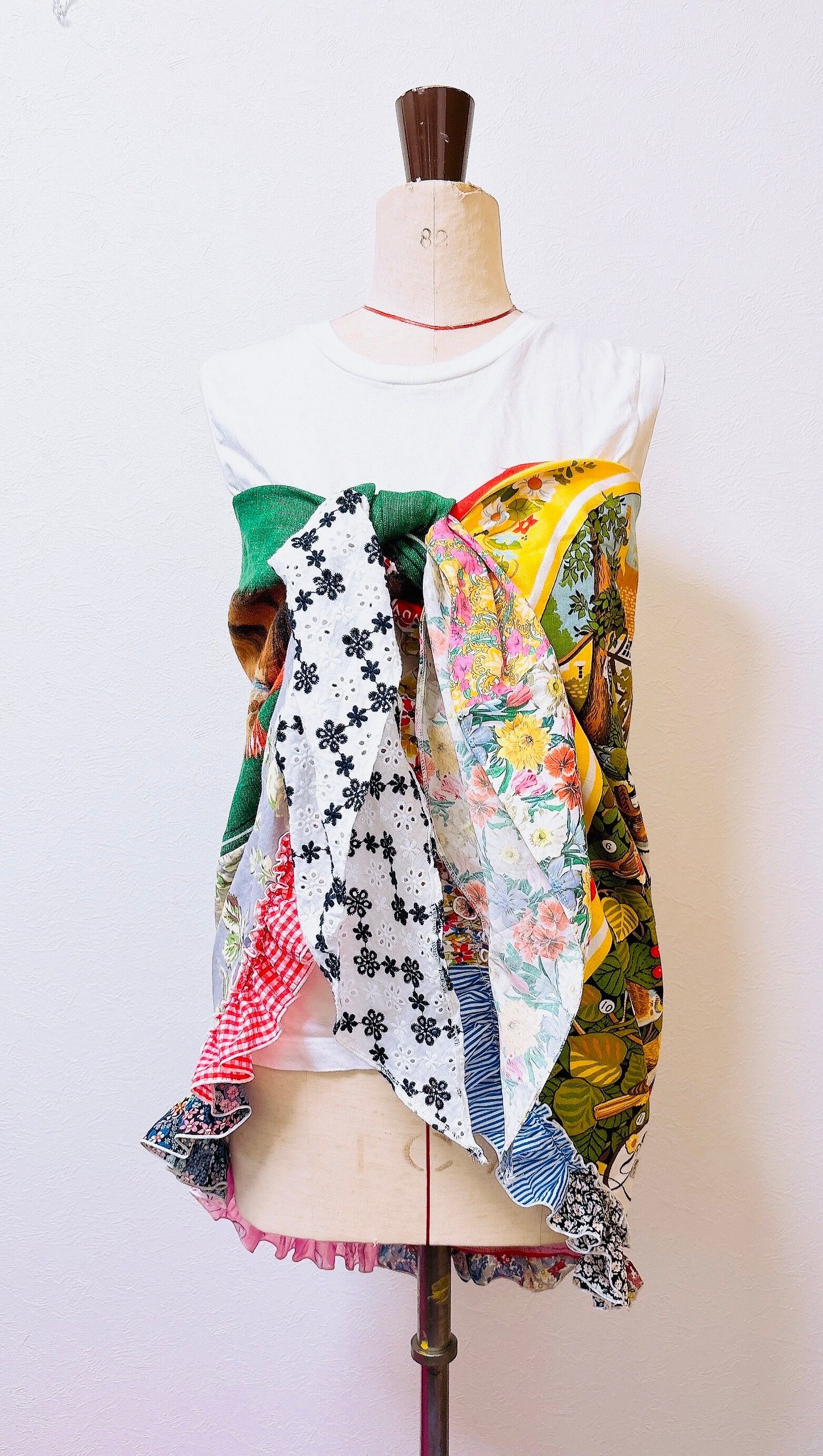 ヴィンテージタペストリーマルチウェイ大判スカーフ