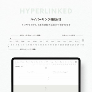 モーニング&イブニングジャーナル┊︎6色セット┊︎感謝日記┊︎セルフケア┊︎リンク付き