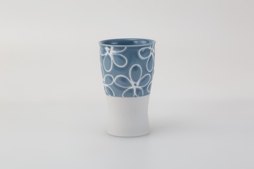 【食器】smart350カップ hana 空(波佐見焼)