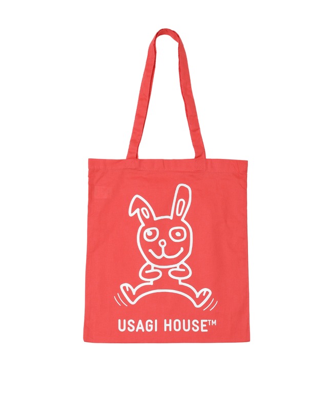 USAGI -JUMP- ECO BAG LIGHT GRAY