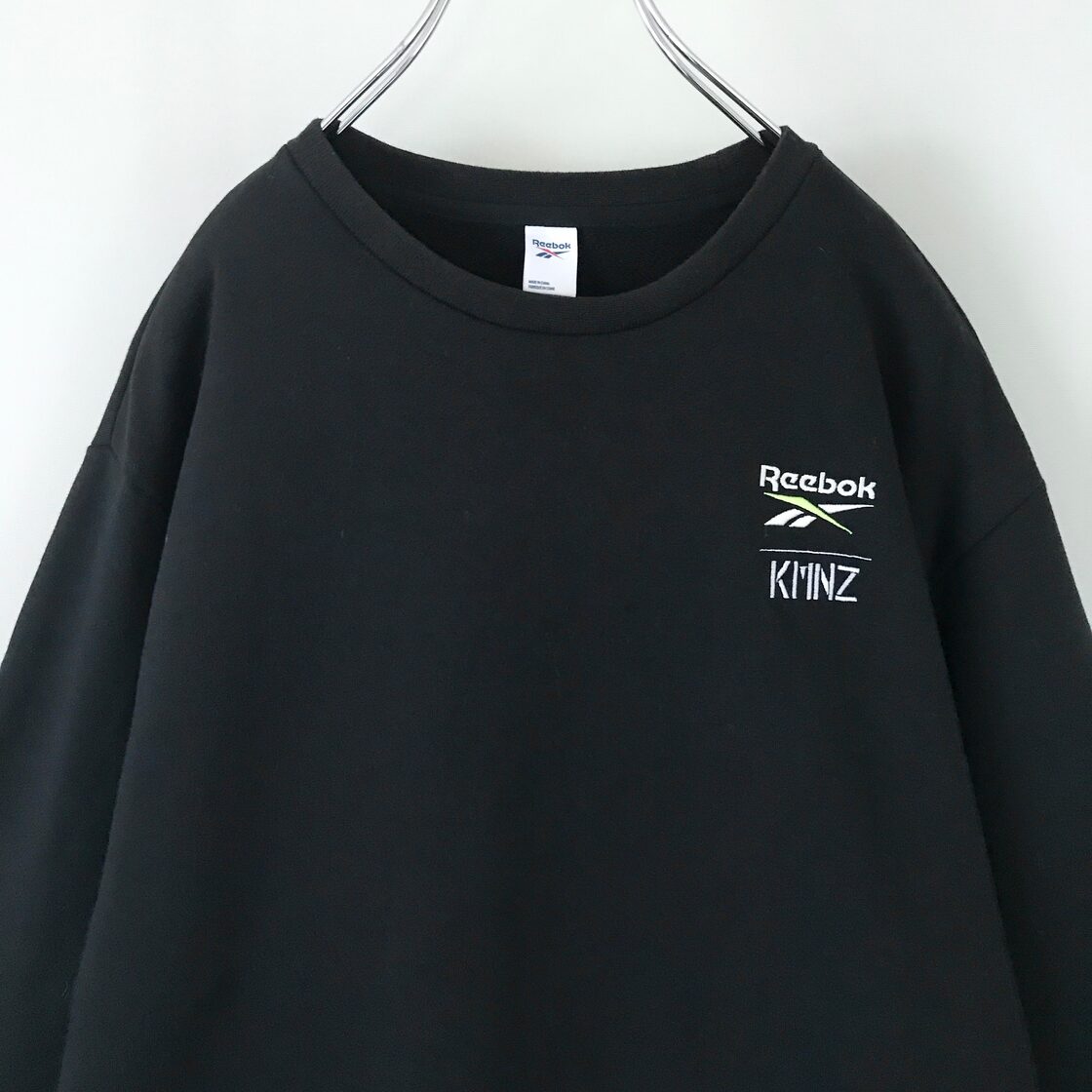 KMNZ ケモノズ/Reebok リーボック☆コラボスウェット☆ビッグベクター 