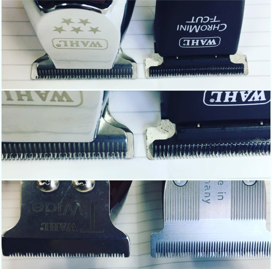 ウォールトリマー T-CUTｓ バリカン フェード　新品替刃2つ付き ウォール WAHL クロミニ T-CUT ChroMini バリカン トリマー T