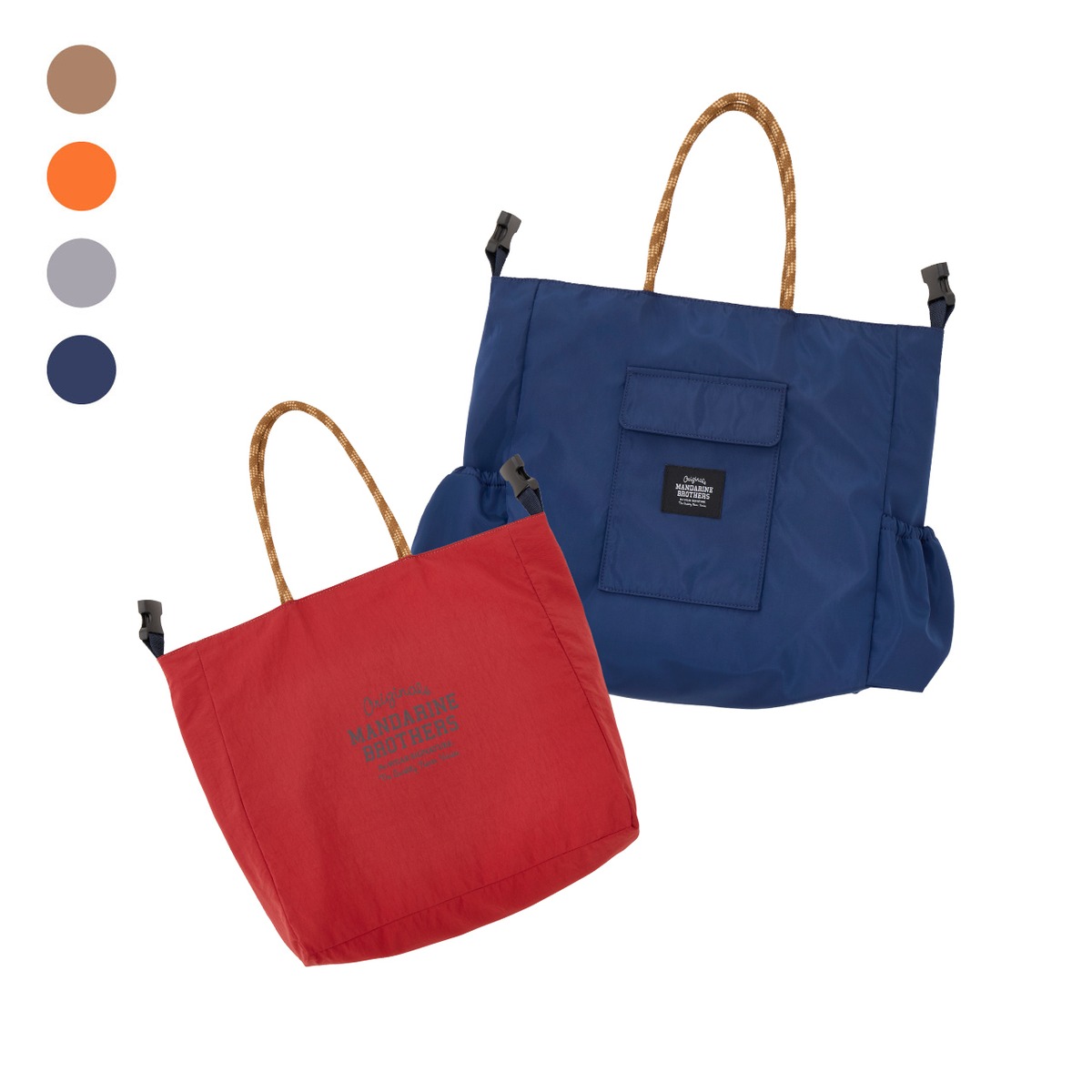 REVERSIBLE 3WAY TOTE リバーシブル3ウェイトート | MANDARINE 