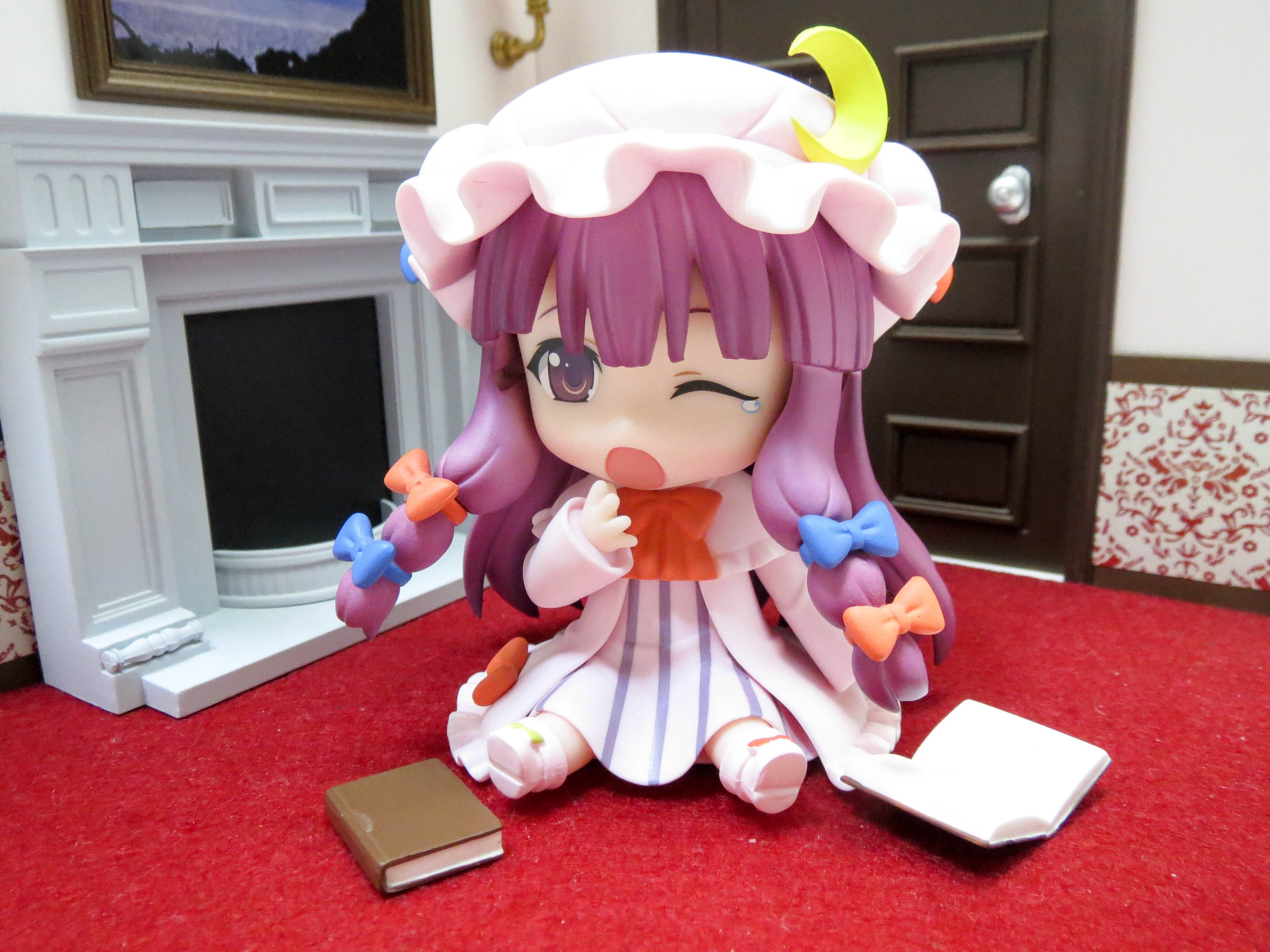 再入荷【521】 パチュリー・ノーレッジ 小物パーツ 開いた本 