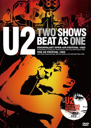 NEW  U 2 TWO SHOWS BEAT AS ONE  1BLURAY  Free Shipping