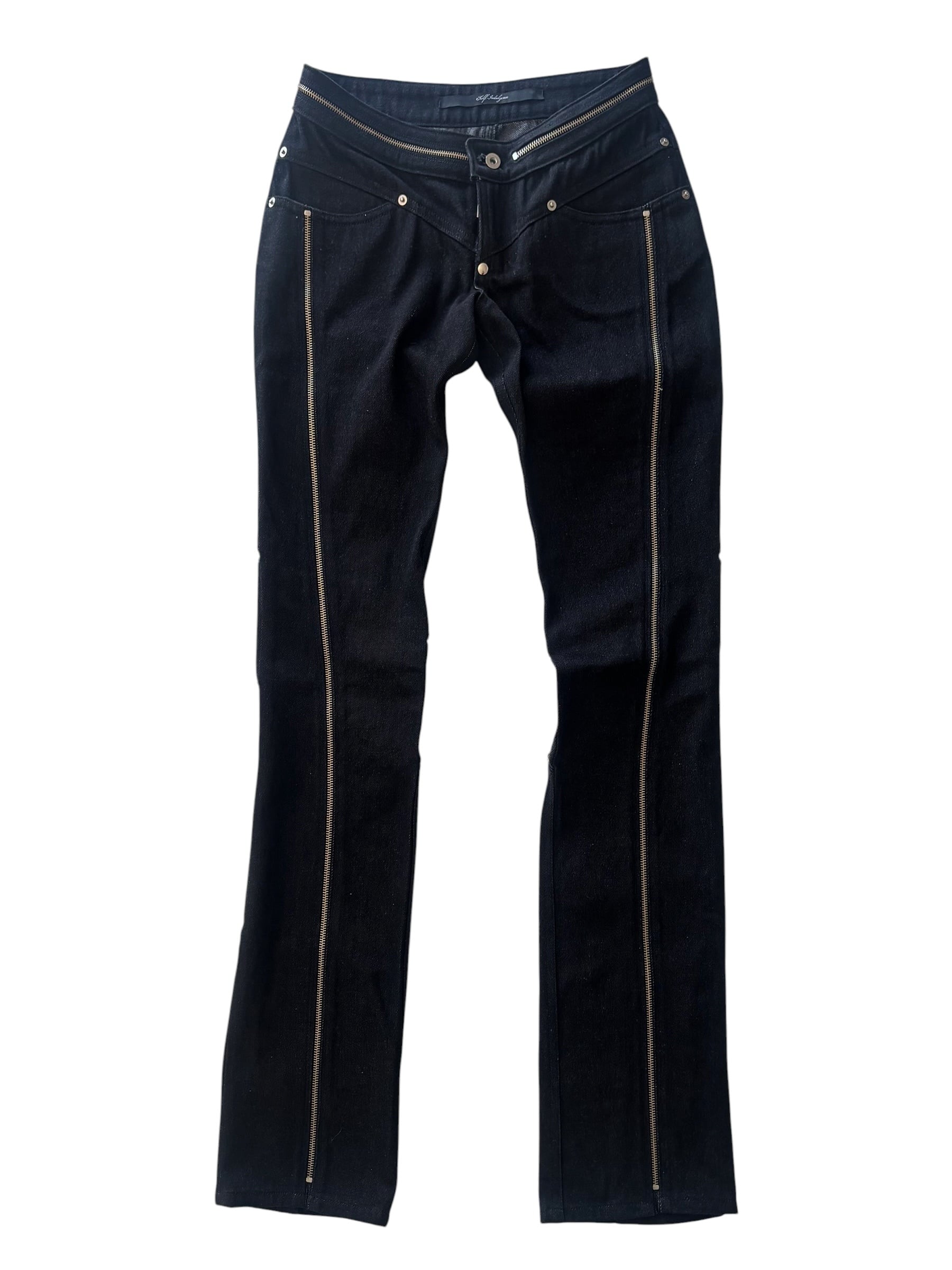 DIOR HOMME by Hedi Slimane black denim skinny pants | Pay ID