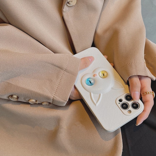 立体的 iPhone13 Proケース 猫ちゃん iPhone13 Pro Max/13 ケース 
