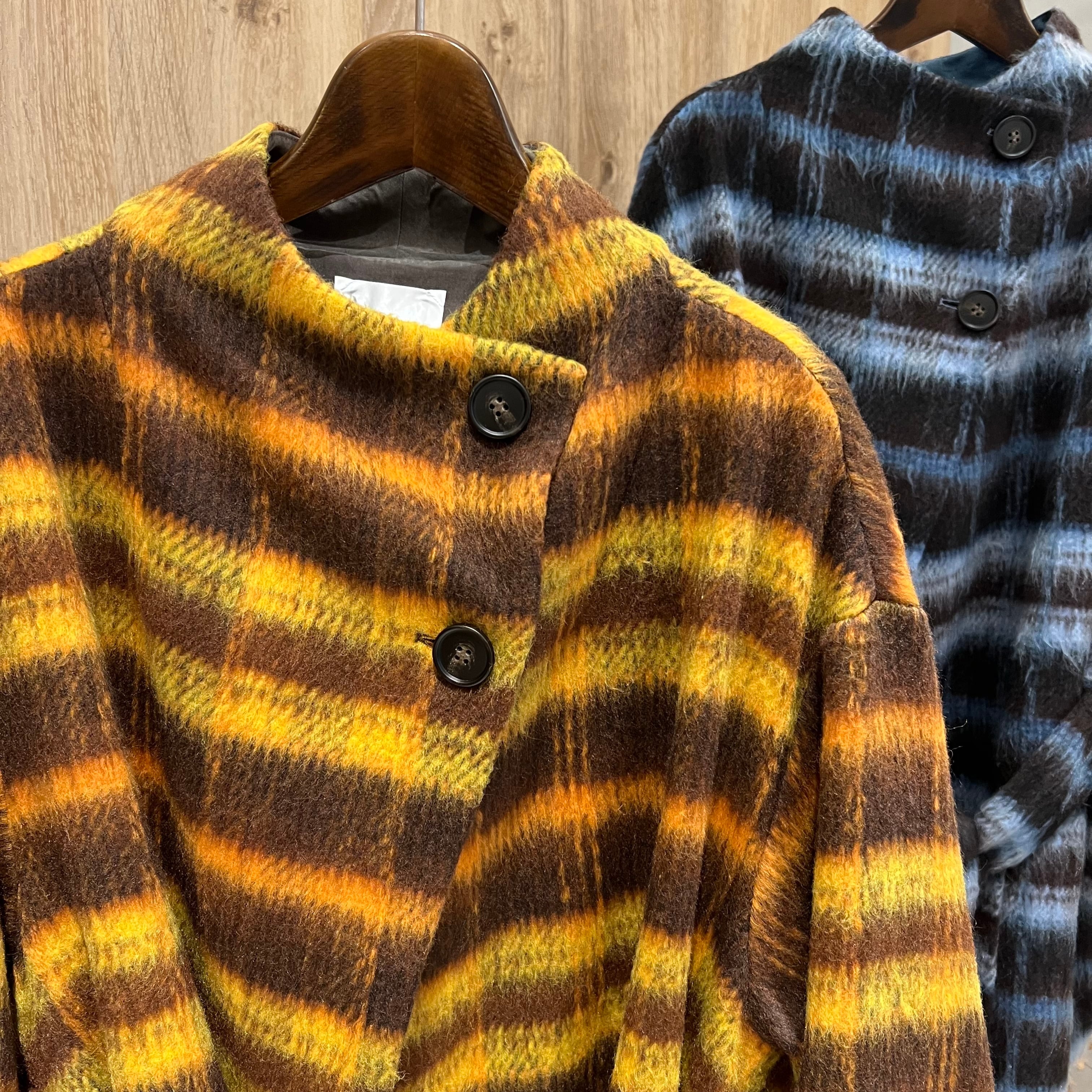 MIDVEIN【2026AW】チェックコート(N) | whispermusee
