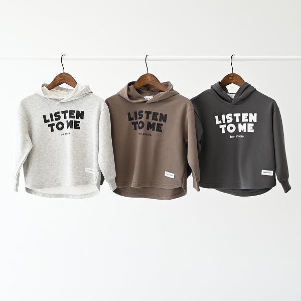 【ご注文から1週間以内に発送】FOV LISTEN TO ME パーカー615706