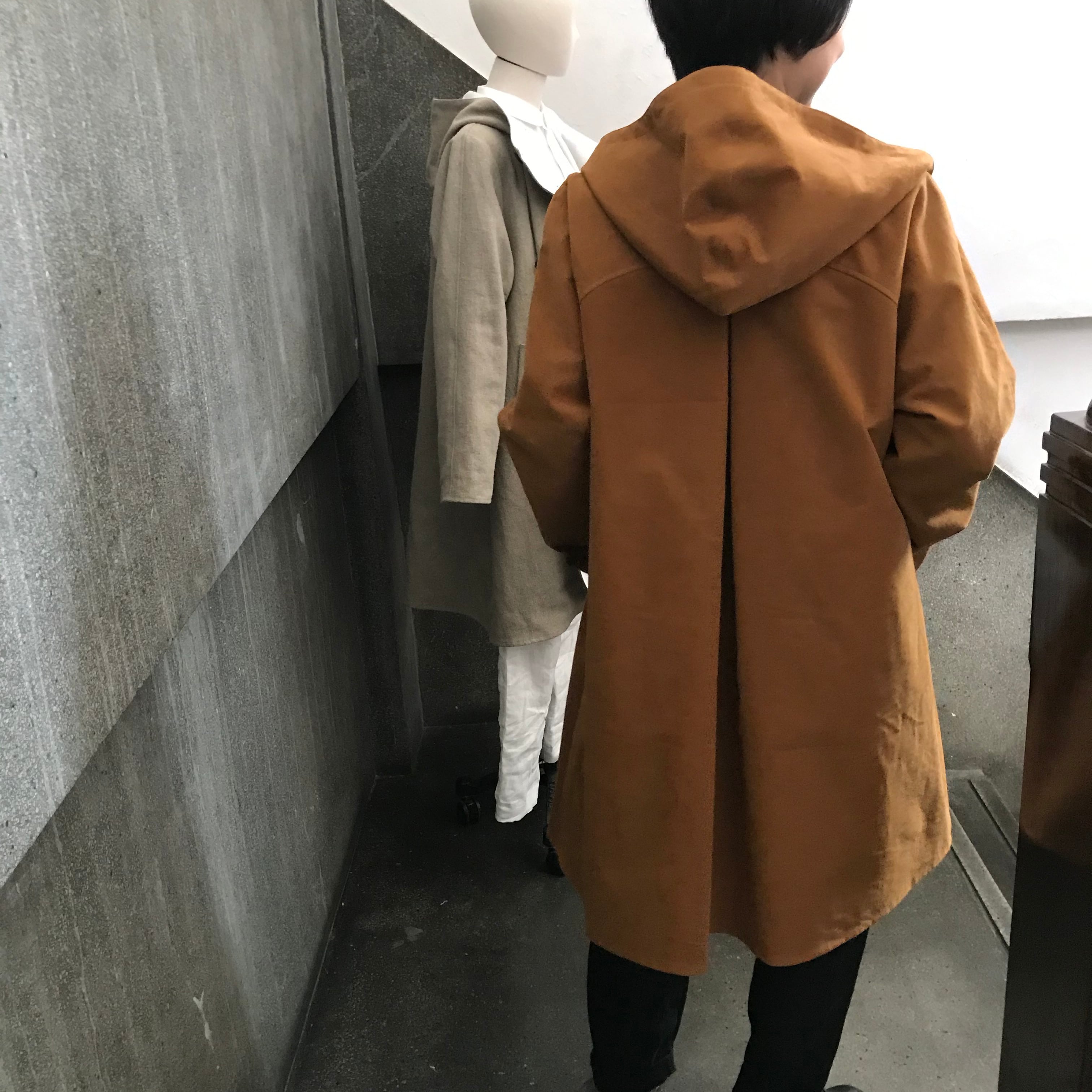 型紙 スプリットスリーブコート split sleeve coat | 型紙屋Doisawa