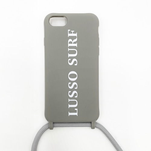 LUSSO SURF iphone shoulder case【Grey】