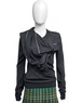 AW2007 BALENCIAGA SCARF SWEATER