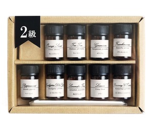 【人気】AEAJアロマテラピー検定 基本の精油 2級 9本セット各1ml