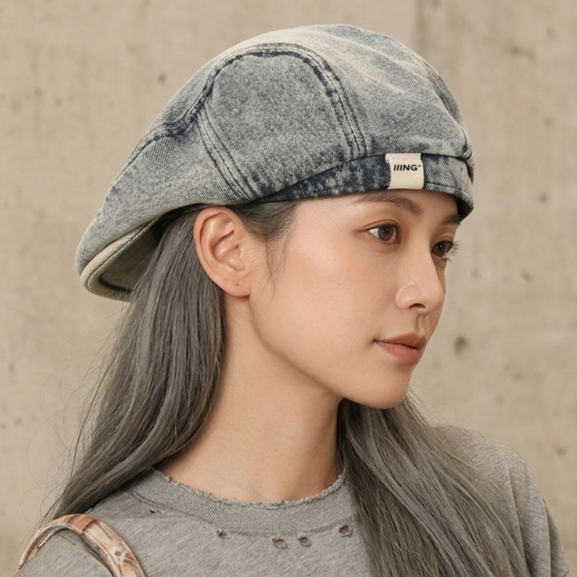 グラフィックロゴオーシャンモチーフクラシックキャップ 2col   R02154