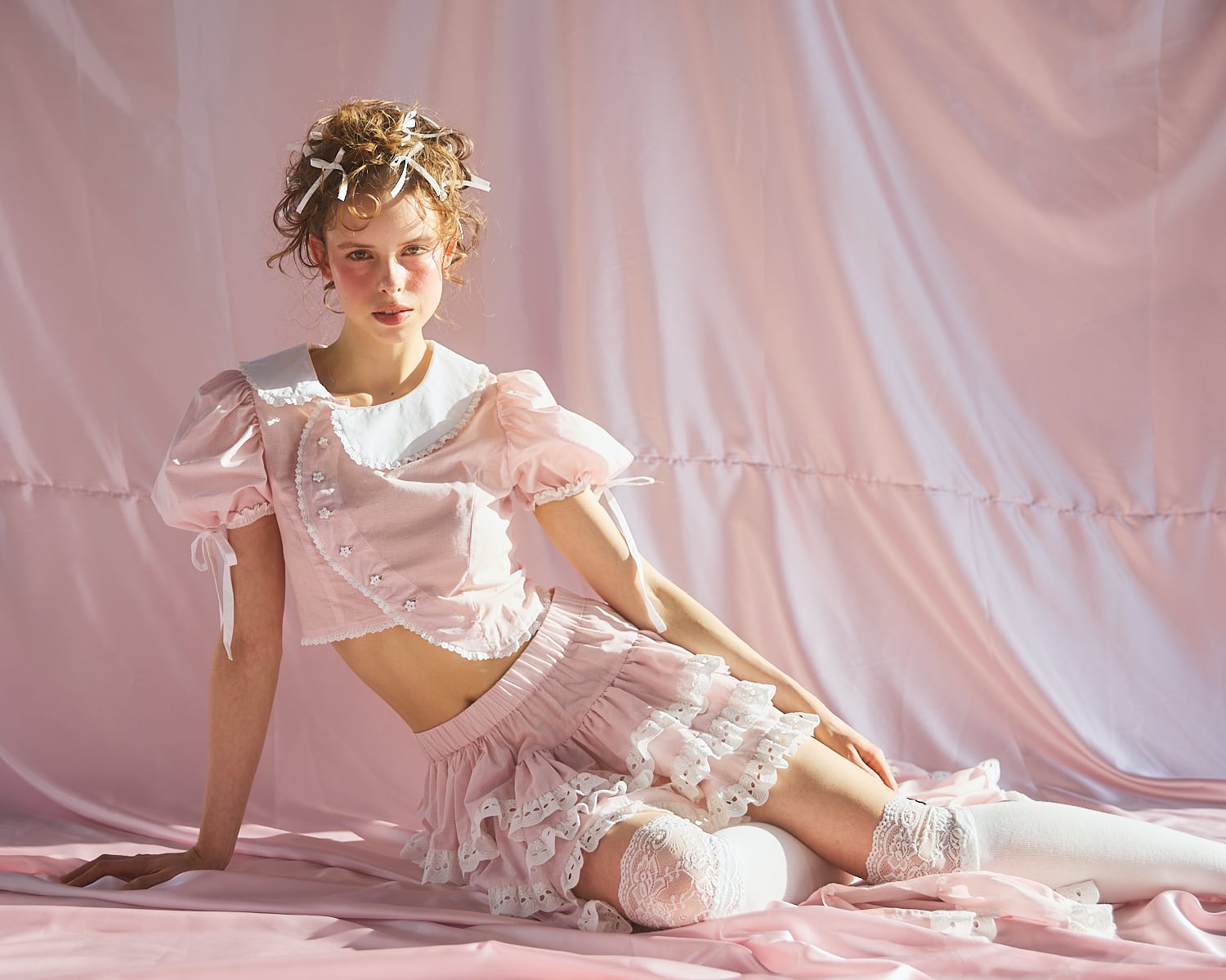 S/S アシンメトリーブラウス | lilLilly official webstore