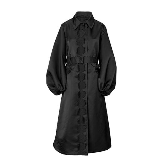 【関税込み】Cecilie Bahnsen コート CECILIE BAHNSEN ORAH COAT BLACK | SAKAN LES YEUX
