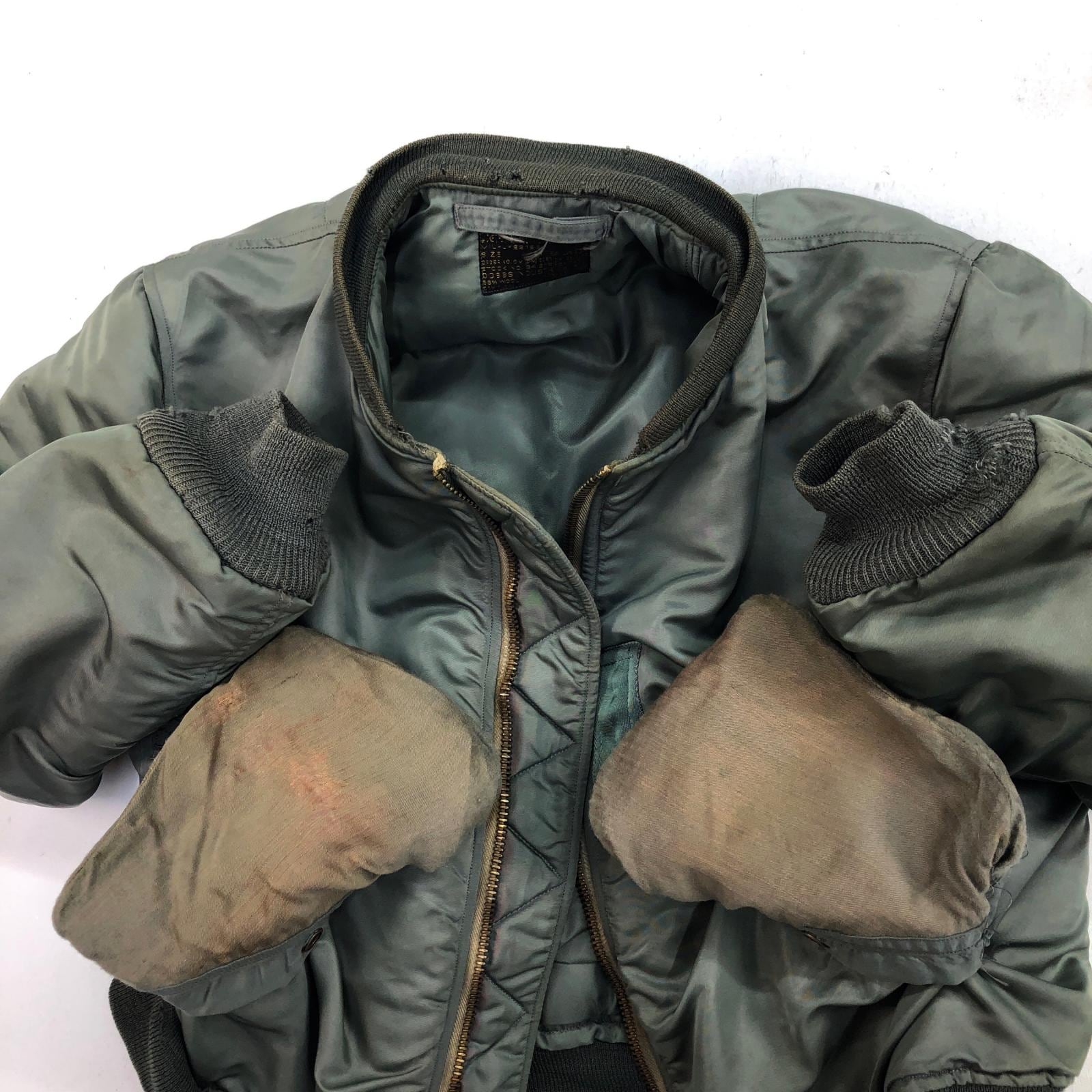 U.S.AIR FORCE 50年代 MA-1 フライトジャケット 黒タグ 1st 最初期
