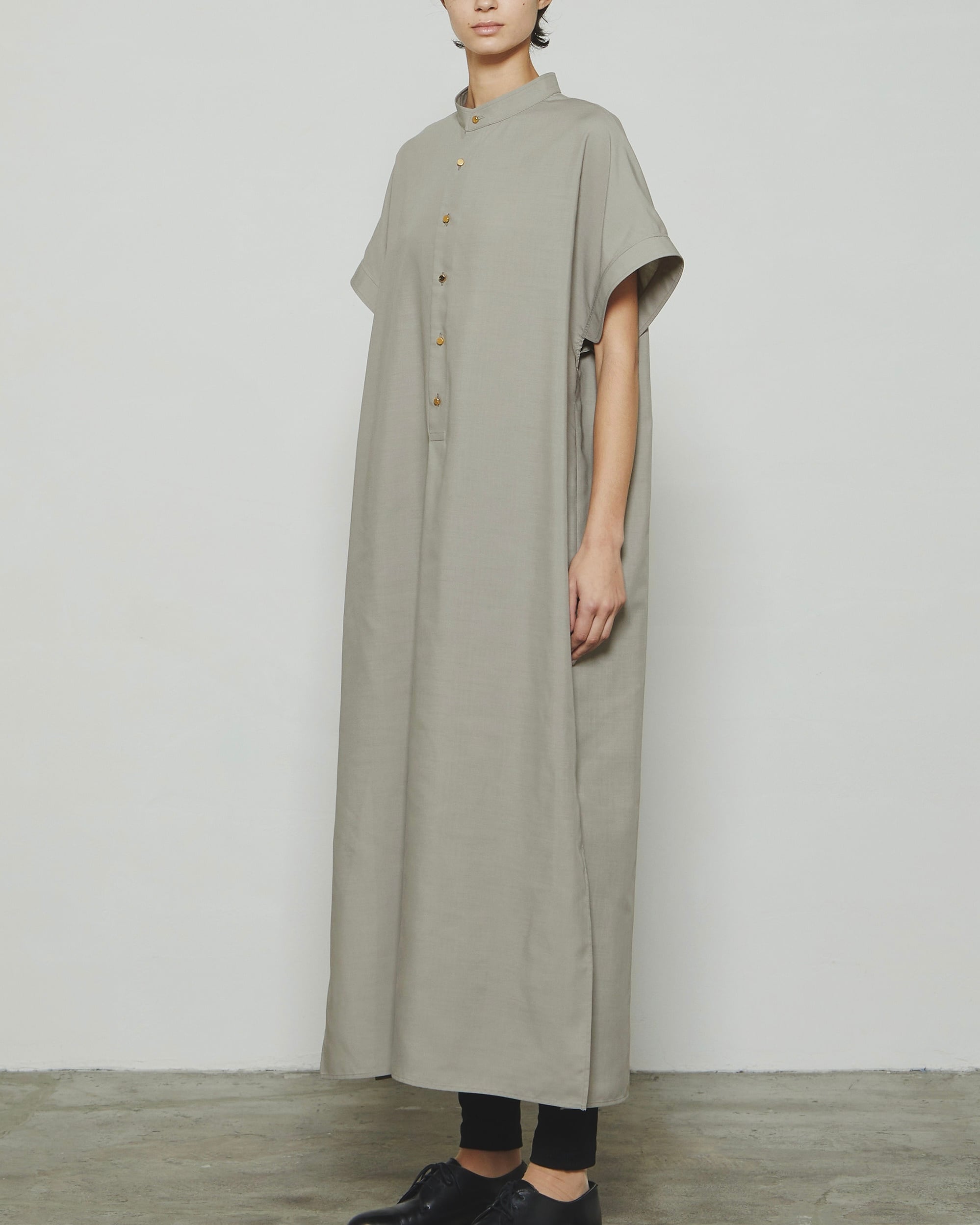 THE RERACS / FRONT TUCK POLO DRESS SLEEVELESS | LA VILLA ROUGE