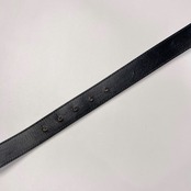 J.PRESS ジェイプレス レザーベルト ハトメ 5穴 /ブラック/ビジネス