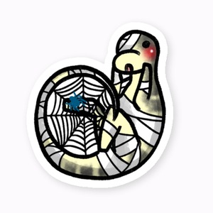 ハロウィンステッカー（サルバトールモニター/ナンナ）