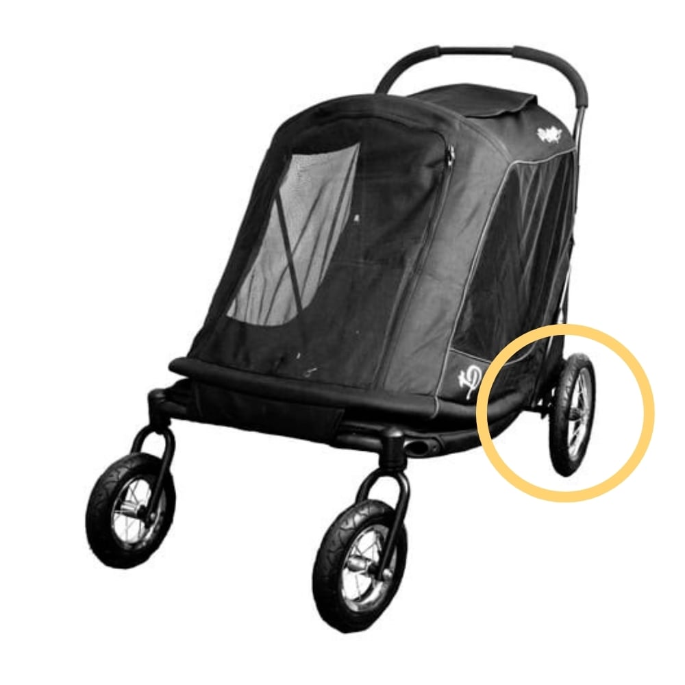 Petique ペットカート ブラック/ホワイト Petique（ペティーク）日本公式直営店