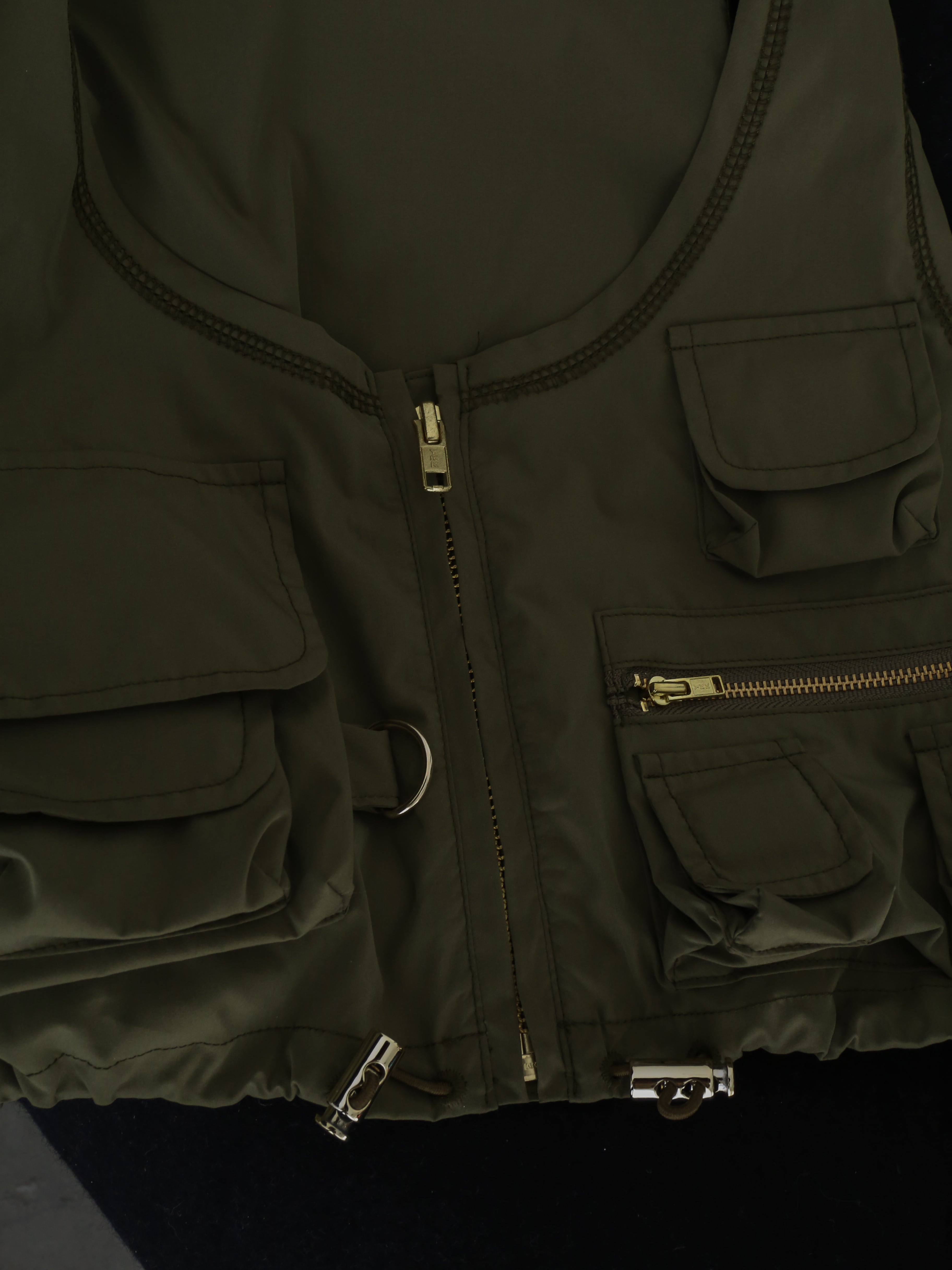 cropped fishing vest | Katrin TOKYO
