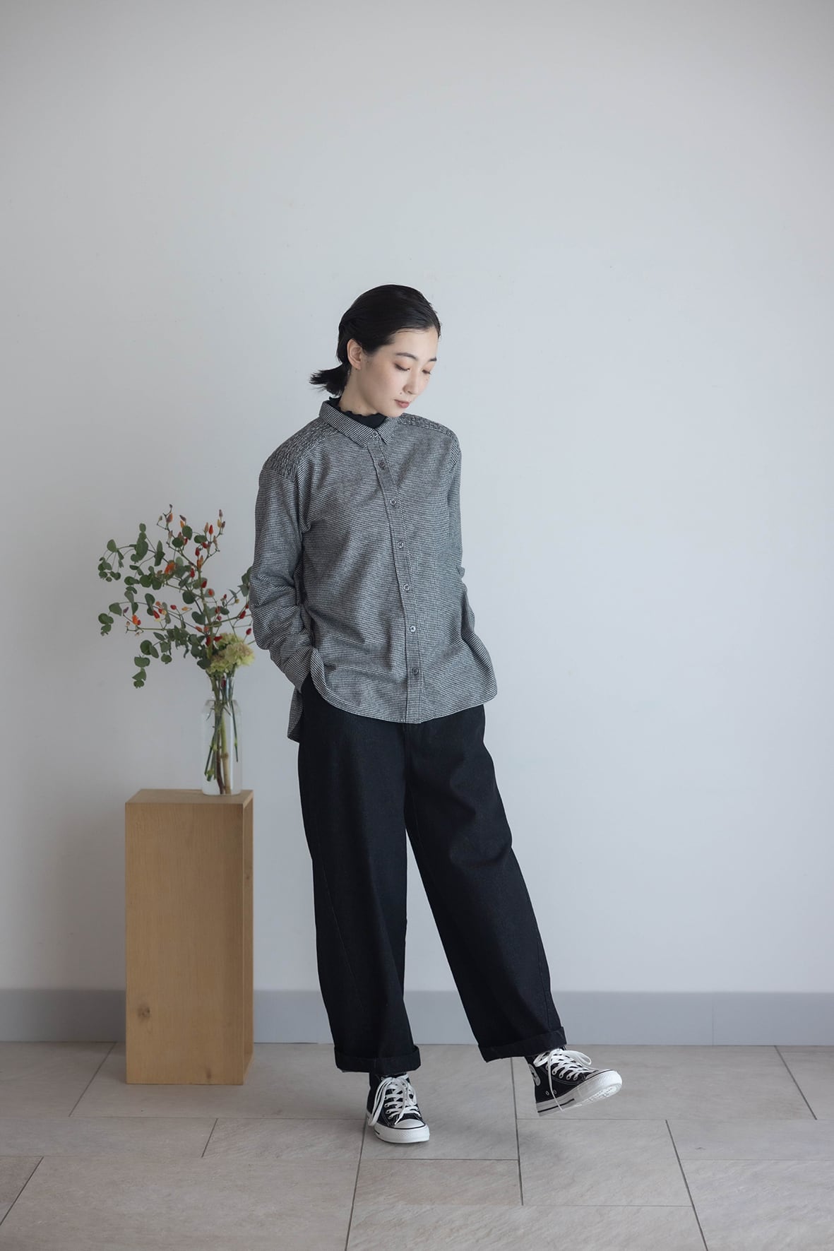 シャーリングブラウス SIMD5565 | Keitto NORTHERNTRUCK LILASIC