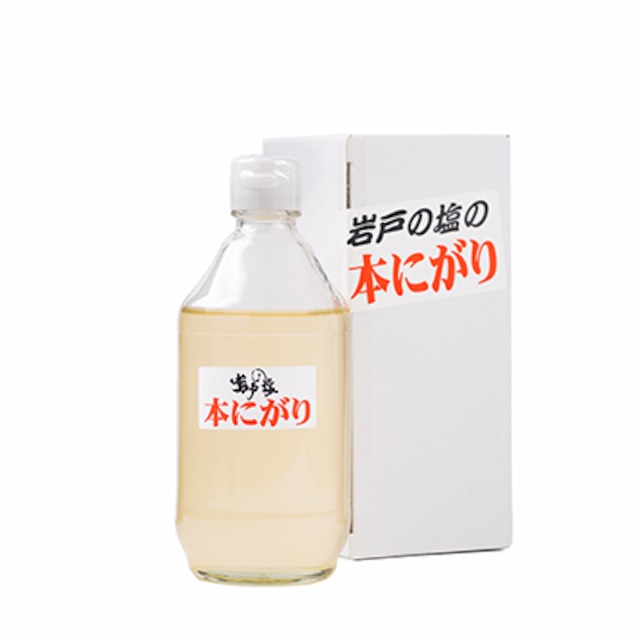 純国産自然海塩　無添加 本にがり 大 400ml