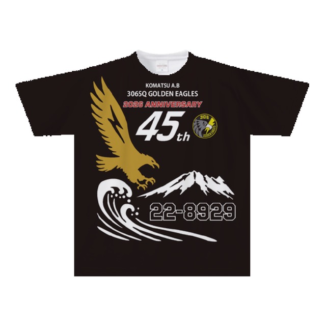 2026 45周年記念 306飛行隊F-15スペマTシャツ XL}
