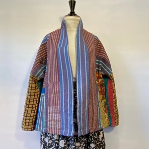 カンタ刺繍　グドゥリー・ジャケット / Rabari Soreil