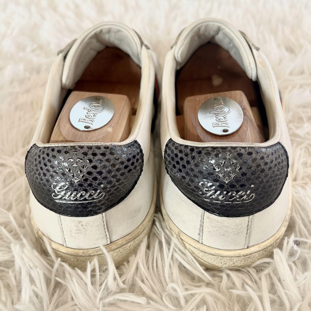 付属品有り GUCCI スリッポン 7G 26㎝ 着用一回 付属品有り GUCCI スリッポン 7G 26㎝ 着用一回