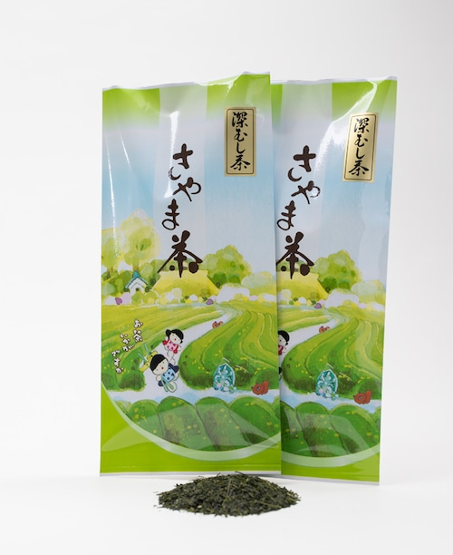 自家製狭山茶 深むし茶　２ケ