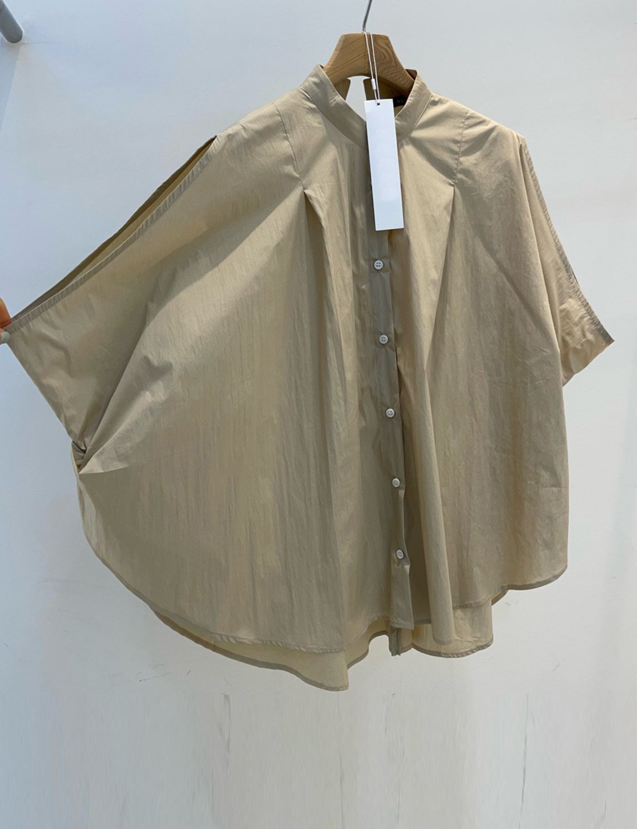 【新作５％OFF・3日間】Balloon No-sleeve Shirts_3colors