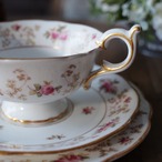 Coalport Rose Floral|コールポート 可憐なローズ柄 アンティークトリオ 訳あり thumbnail 5