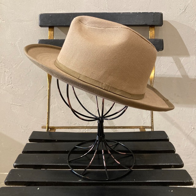 CANVAS FEDORA HAT