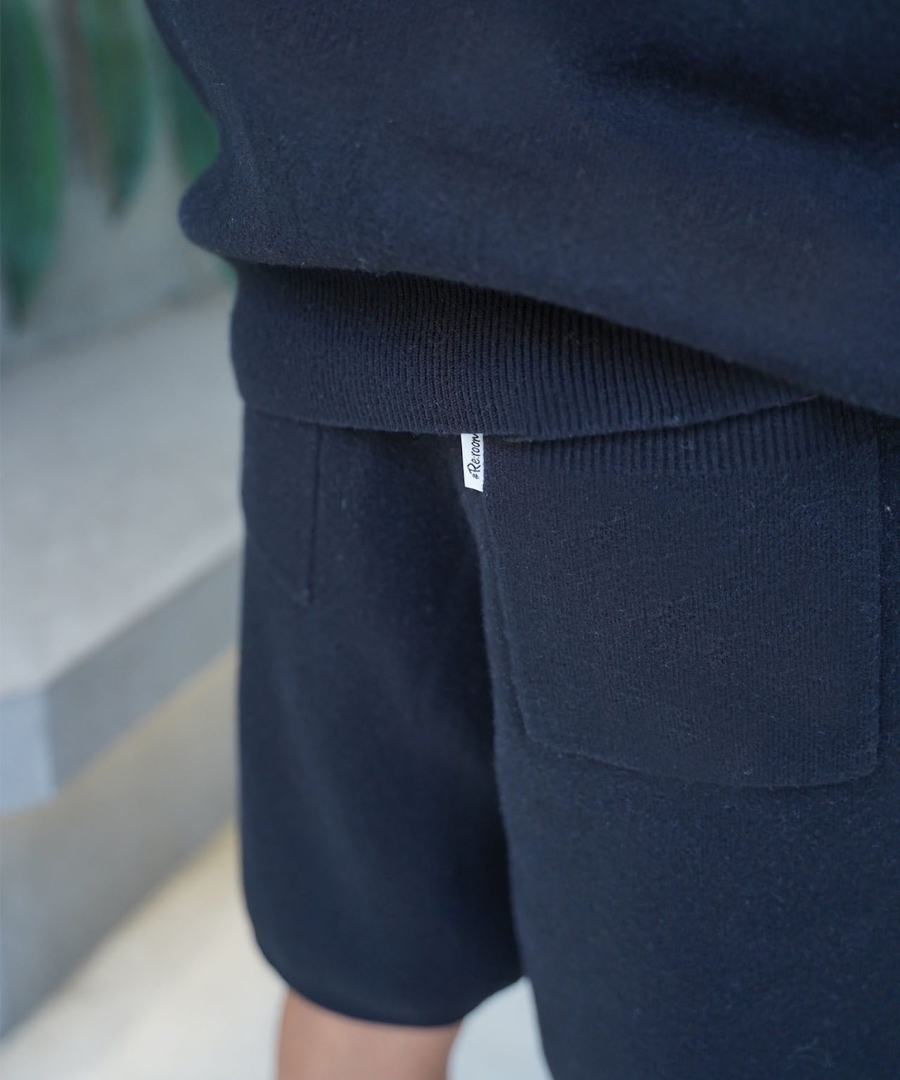 【#Re:room】SOFT SMOOTH WOOL KNIT SHORTS［REK126］