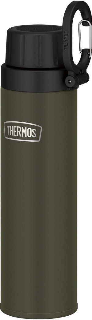 【在庫処分】サーモス アウトドアシリーズ 水筒 保冷炭酸飲料ボトル キャリーループ付き 500ml カーキ 保冷専用 RBAA-500 KKI
