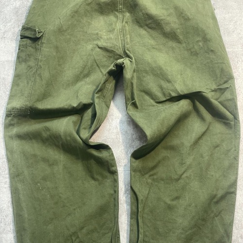 60s ベルギー軍 実物 M-64 フィールドパンツ 4D w30 詳細写真12