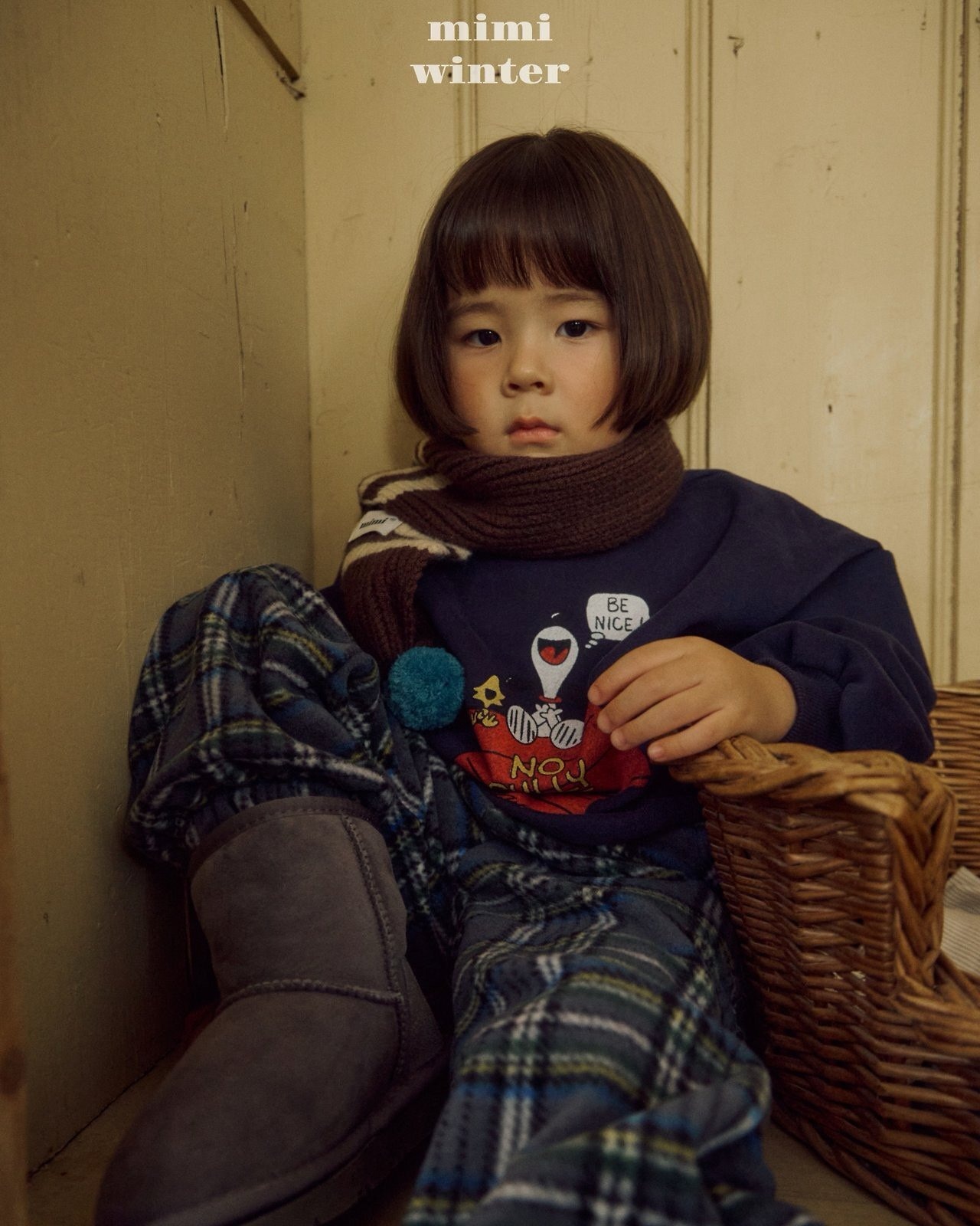 BYMIMI［取寄］pompom muffler 26winter