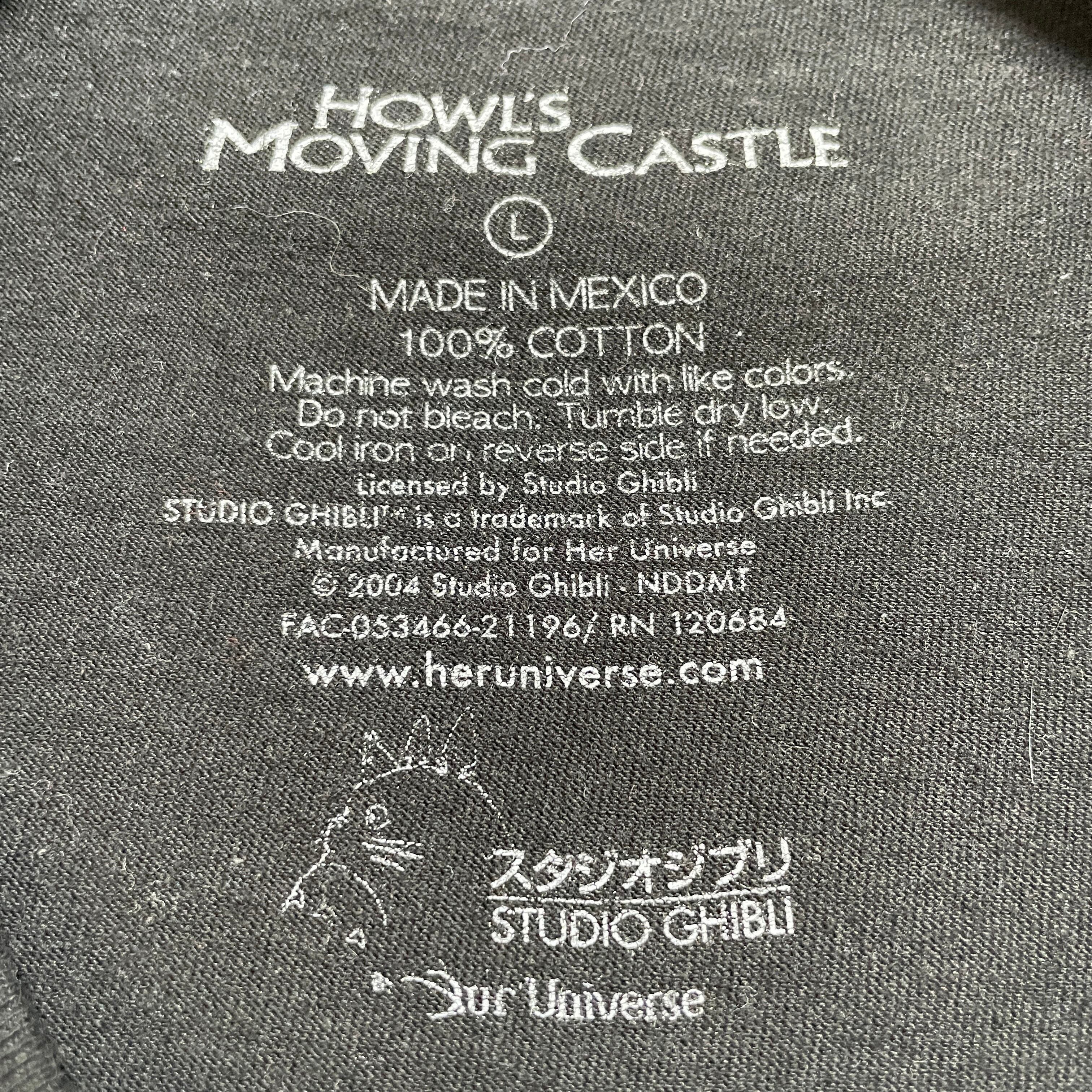 海外版 オフィシャル スタジオジブリ 映画 HOWL'S MOVING CASTLE