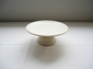 y-42. 石原ゆきえ コンポート皿(白)
