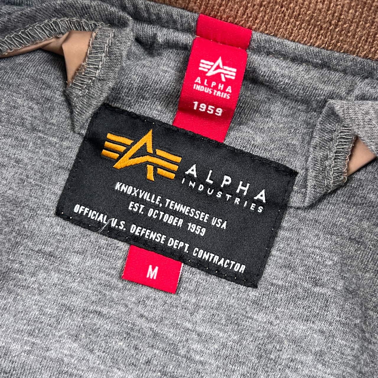 ALPHA INDUSTRIES アルファインダストリーズ MA-1 ブルゾン M/くすみピンク レディース