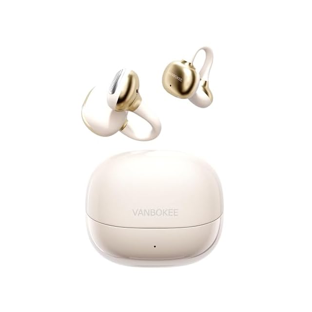 VANBOKEE】 H15 イヤーカフ型 イヤホン Bluetooth ワイヤレスイヤホン