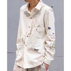 [Aleksandr Manamis] (アレクサンダーマナミス) 1261288 JARDIN D'ÉTÉ CLASSIC SHIRT
