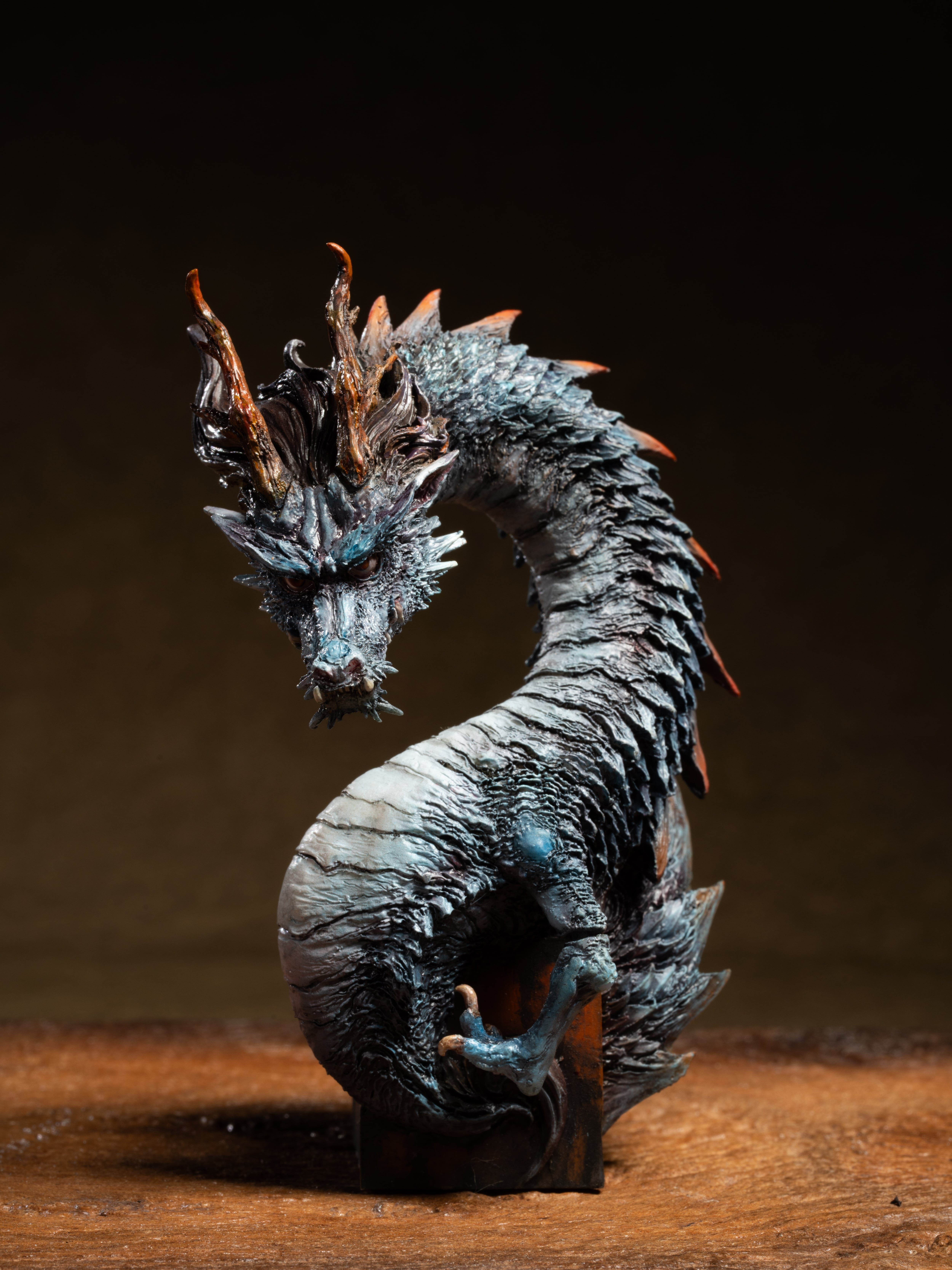 龍胸像 塗装済み完成品 ver.A ｜高木アキノリ | sumart