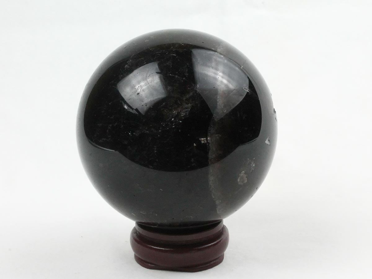 1.7Kg モリオン スフィア 110mm 黒水晶 スフィア 丸玉 球体 morion