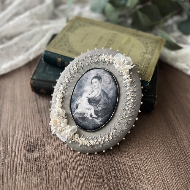 ［展示］embroidered wall piece｜Cherished Moments #01