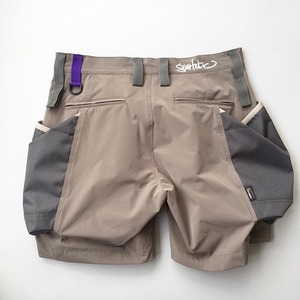 TROVE × GEAR HOLIC / BIG POCKET SHORTS / ACTIVE  / GREY / トローヴ × ギアホリック / ビッグポケットショーツ / ストレッチ / グレー