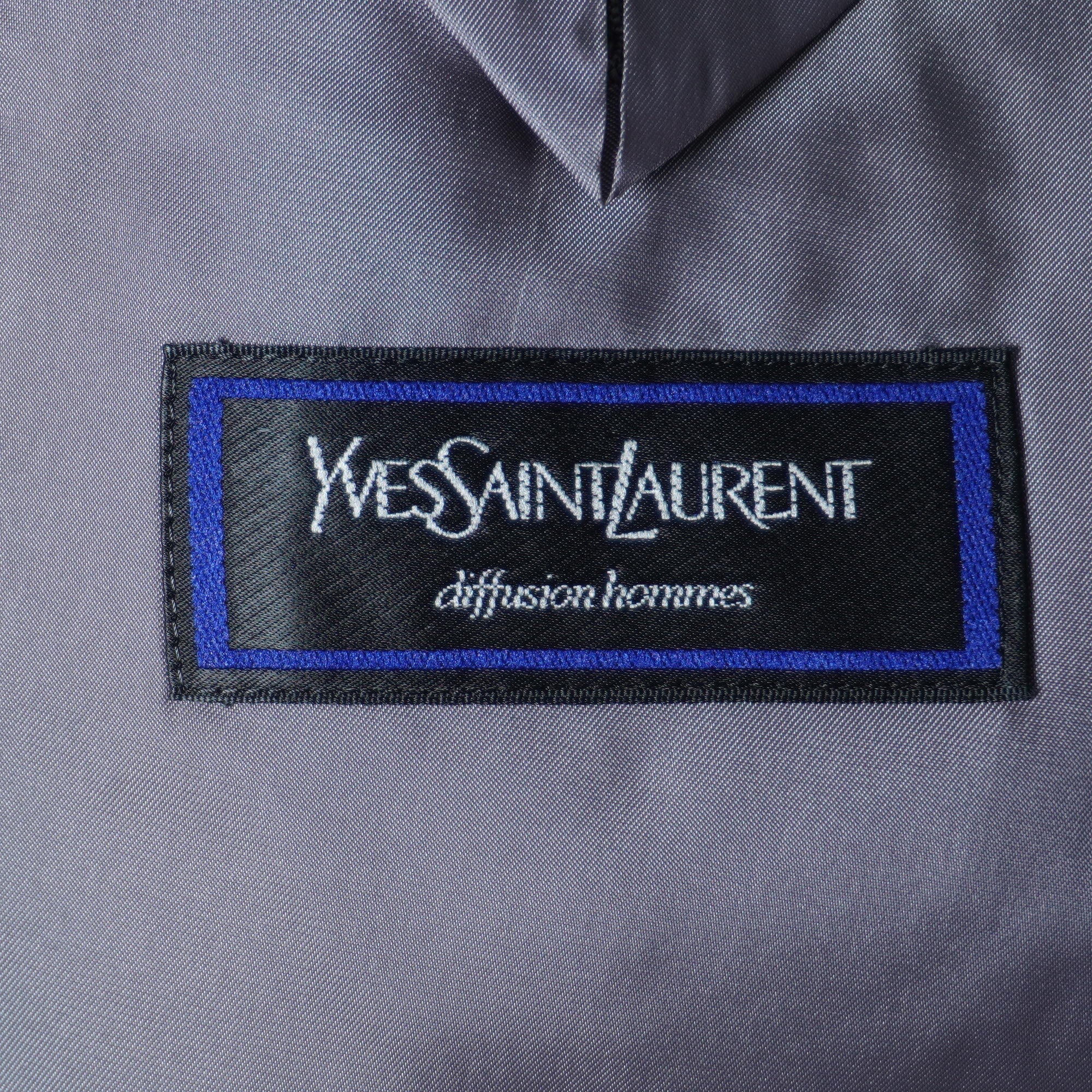 Yves Saint Laurent】イブサンローラン WOOL100％シングル2B