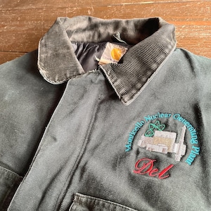 90s  Carhartt Enterprise Embroidery TRADITIONAL  COAT